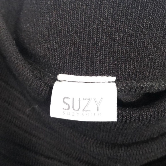 Black Ribbed Skirt - Picture 2 of 2